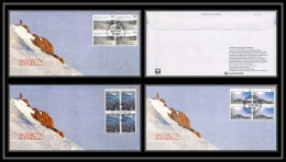 0982 Antarctic Polar Antarctica Australian Antarctic Territory Lettre (cover) Scenes Serie 2 1985 3 Lettre (cover) - Covers & Documents