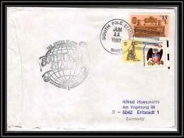 0855 USA Antarctic Lettre (cover) 1987 - Storia Postale