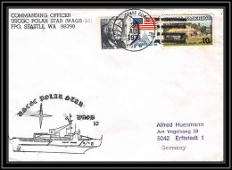 0826 USA Antarctic Lettre (cover) 1979 USCGC Polar STAR - Storia Postale