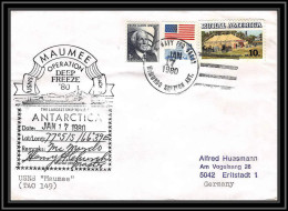 0820 USA Antarctic Lettre (cover) 1980 Deep Freeze - Covers & Documents