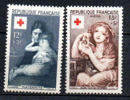 Col41 France 1954 N° 1006 & 1007 Neuf XX MNH Cote 30,50 € - Nuovi