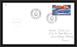 0241 Taaf Terres Australes Antarctic Lettre (cover) 16/08/1985 - Covers & Documents