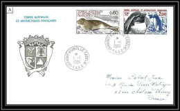 0219 Taaf Terres Australes Antarctic Lettre (cover) 01/01/1984  - Cartas & Documentos