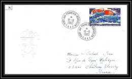 0172 Taaf Terres Australes Antarctic Lettre (cover) Lettre (cover) 18/08/1983 ARCAD 3 PA N° 69  - Briefe U. Dokumente