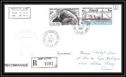 0134 Taaf Terres Australes Antarctic Lettre (cover) 26/12/1981 Recommandé - Cartas & Documentos