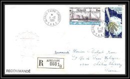 0117 Taaf Terres Australes Antarctic Lettre (cover) 11/12/1981 Recommandé - Cartas & Documentos