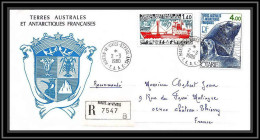 0090 Taaf Terres Australes Antarctic Lettre (cover) 02/03/1980 Recommandé - Covers & Documents