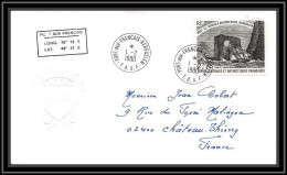 0078 Taaf Terres Australes Antarctic Lettre (cover) 01/02/1980 N° 59 Voilier Bateau (bateaux Ship Ships) LE TERROR - Covers & Documents