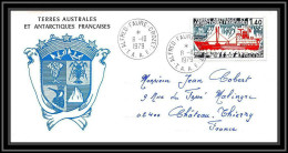 0052 Taaf Terres Australes Antarctic Lettre (cover) 06/10/1979 - Cartas & Documentos