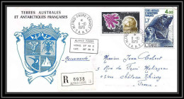 0049 Taaf Terres Australes Antarctic Lettre (cover) 06/10/1979 Recommandé - Cartas & Documentos