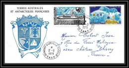 0042 Taaf Terres Australes Antarctic Lettre (cover) 02/03/1979 - Storia Postale