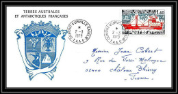 0040 Taaf Terres Australes Antarctic Lettre (cover) 02/03/1979 - Lettres & Documents