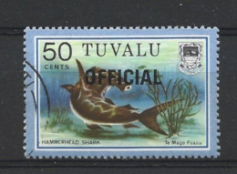 Tuvalu 1981 Fish Official Overprint  Y.T. T 15 (0) - Tuvalu (fr. Elliceinseln)