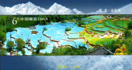 233433 MNH CHINA. República Popular 2009 PAISAJES DEL AREA DE HUANGLONG - Ungebraucht