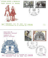 COB - FDC N° 251/52 - Timbre N° 1474/77 - 1961-1970