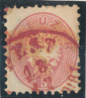 1864. Typography With Embossed Printing 5kr, PEST/Recommandirt - ...-1867 Prephilately