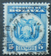 Bolivië Bolivia 1933 (3) Coat Of Arms 9 Stars In Oval Ring - Bolivia