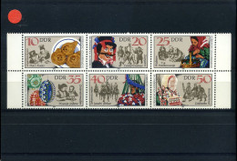 DDR - Sorbische Folklore                                      - Unused Stamps