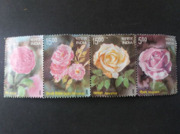 इंडिया INDIA 2007 FLOWERS - Used Stamps