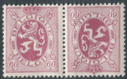 Belgique COB N°KP9 (tête-bêche) - Neuf** - (F1635) - Tête-bêche [KP] & Interpanneaux [KT]