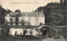 FRANCE - La Chapelle Gaugain (Sarthe) - Le Château - Vue Générale - Face à L'entrée - Carte Postale Ancienne - La Fleche