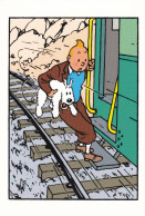 Cpm Bande Dessinée  - Hergé - TINTIN -  Le Temple Du Soleil - Cómics