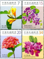 253070 MNH CHINA. FORMOSA-TAIWAN 2010 FLORES - Nuevos