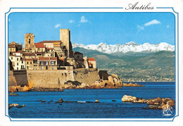 ANTIBES Les Remaprts Et Les Alpes 5(scan Recto-verso) MA1004 - Antibes - Les Remparts