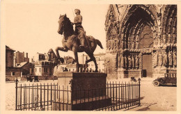 REIMS Statue De Jeanne D Arc 20(scan Recto-verso) MA1002 - Reims