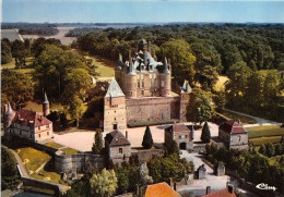 MONTMORT Vue Aerienne Du Chateau 14(scan Recto-verso) MA1002 - Montmort Lucy