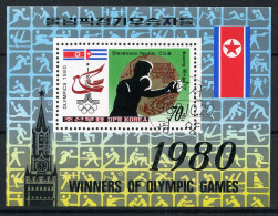 DPR Korea - Winners Of Olympic Games 1980 - Estate 1980: Mosca