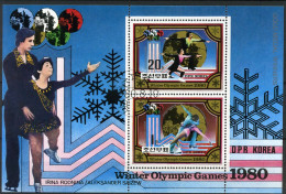 DPR Korea -  Winter Olympic Games 1980 - Hiver 1980: Lake Placid