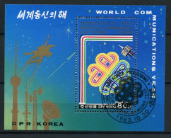 DPR Korea -  World Communications Year - Asie