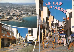 LE CAP D AGDE Vue Aerienne Du Mole Allee De La Flanerie 27(scan Recto-verso) MA1033 - Agde