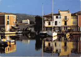 PORT GRIMAUD Reflets Matinaux Dans Le Canal Du Nord 21(scan Recto-verso) MA1021 - Port Grimaud