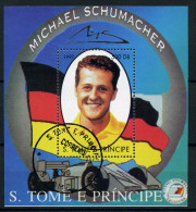 S. Tome E Principe - Michael Schumacher - Automobile
