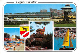 CAGNES SUR MER Hippodrome Les Plages Le Chateau Le Port 15(scan Recto-verso) MA1044 - Cagnes-sur-Mer