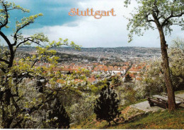 STUTTGART -  Blick Von Der Neuen Weinsteige Auf Stuttgart - Stuttgart