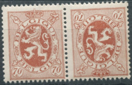 Belgique COB N°KP10 (tête-bêche) - Neuf** - (F1638) - Tête-bêche [KP] & Interpanneaux [KT]