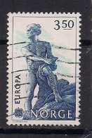 NORVEGE   EUROPA     N°   842 OBLITERE - Usati