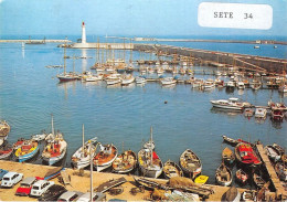 SETE Bateaux De Peche Et Le Port De Plaisance 6(scan Recto-verso) MA1085 - Sete (Cette)