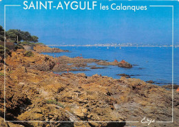 SAINT AYGULF Les Calanques Au Loin Frejus 13(scan Recto-verso) MA1082 - Saint-Aygulf