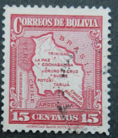 Bolivië Bolivia 1935 (6) Map Of Bolivia - Bolivia