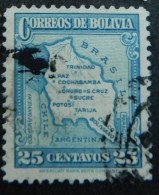Bolivië Bolivia 1935 (8) Map Of Bolivia - Bolivie