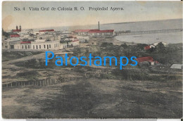 227052 URUGUAY COLONIA VISTA GENERAL SPOTTED POSTAL  POSTCARD - Uruguay