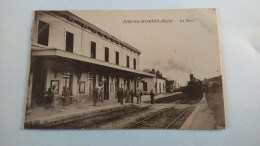 Carte Postale Ancienne ( Q2 ) De Aigues Mortes , La Gare - Aigues-Mortes