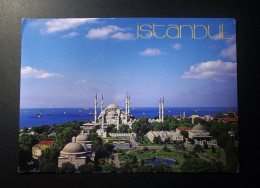 Turkiye - Turkey - Istanbul - Sultanahmet Camii  - Blue Mosque - Mosquée Bleue - Used With Stamp/timbre °3193 Golf - Türkei