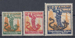 GERMANY Danzig 90-92,unused (**) - Mint