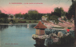 FRANCE - Valenciennes - Le Lac (Jardin De La Rhonelle) - Colorisé - Carte Postale Ancienne - Valenciennes