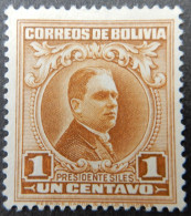 Bolivië Bolivia 1937 (1) President Siles - Bolivia